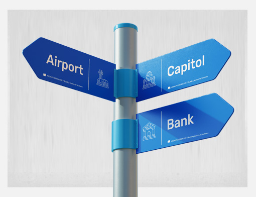 Orange square Advertising